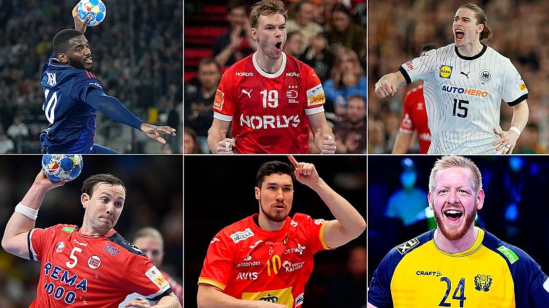 Once estrellas para el Europeo de balonmano 2024