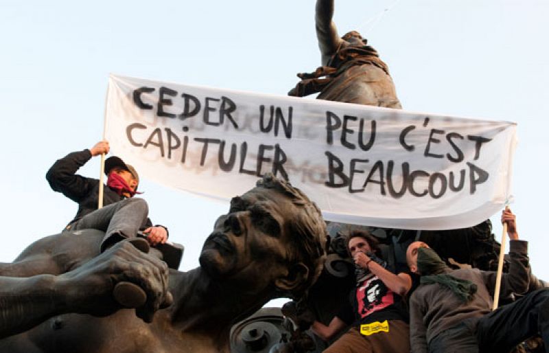 La huelga general en Francia saca a más gente a la calle que la del 29 de enero