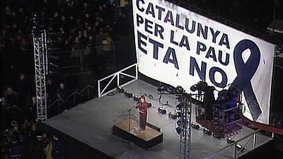 25 anys de l'assassinat d'Ernest Lluch: Així va ser el discurs de Gemma Nierga 25 anys de l'assassinat d'Ernest Lluch: Així va ser el discurs de Gemma Nierga