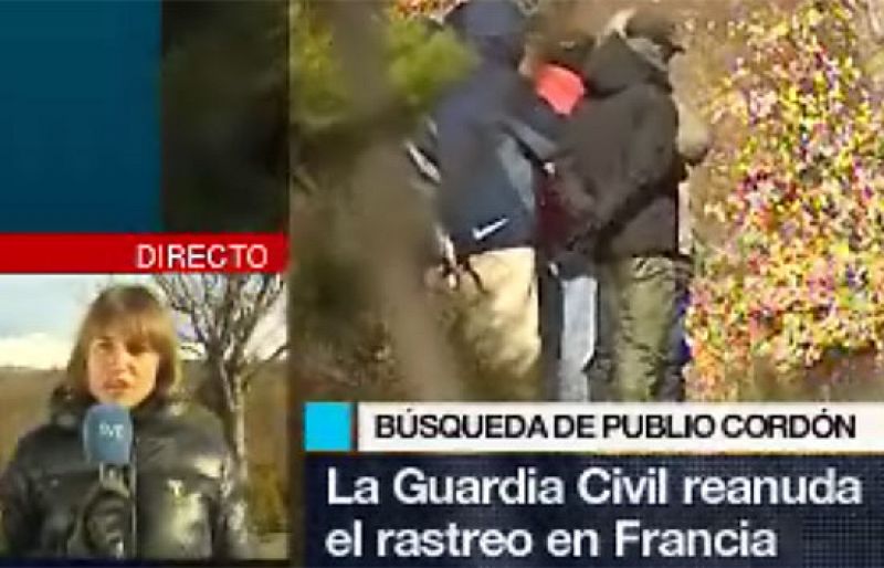 Acotan a tres parcelas la búsqueda del cadáver de Publio Cordón en el sureste de Francia