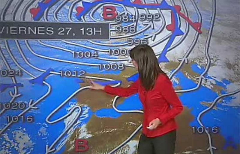 Lluvias en el norte peninsular y en Canarias y nuboso en el resto