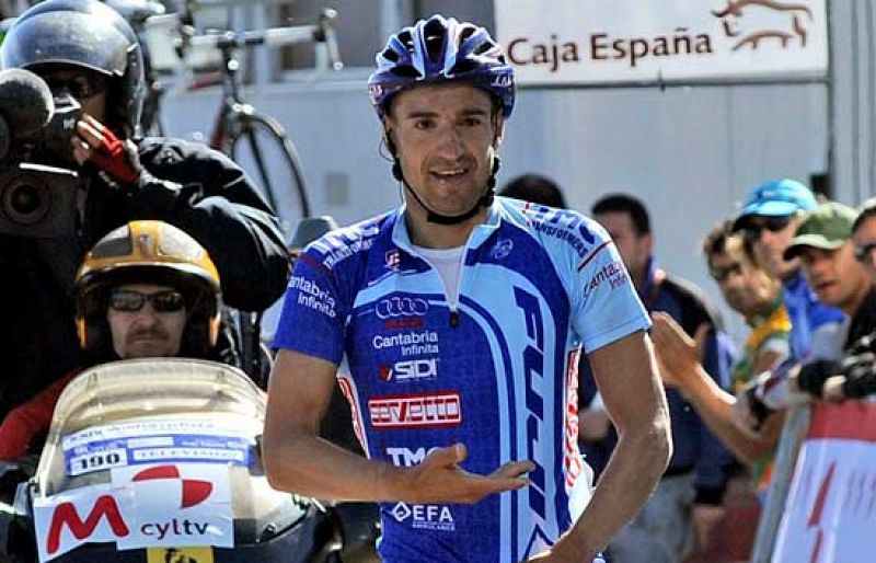 Juan José Cobo se adjudica la cuarta etapa de la Vuelta a Castilla y León