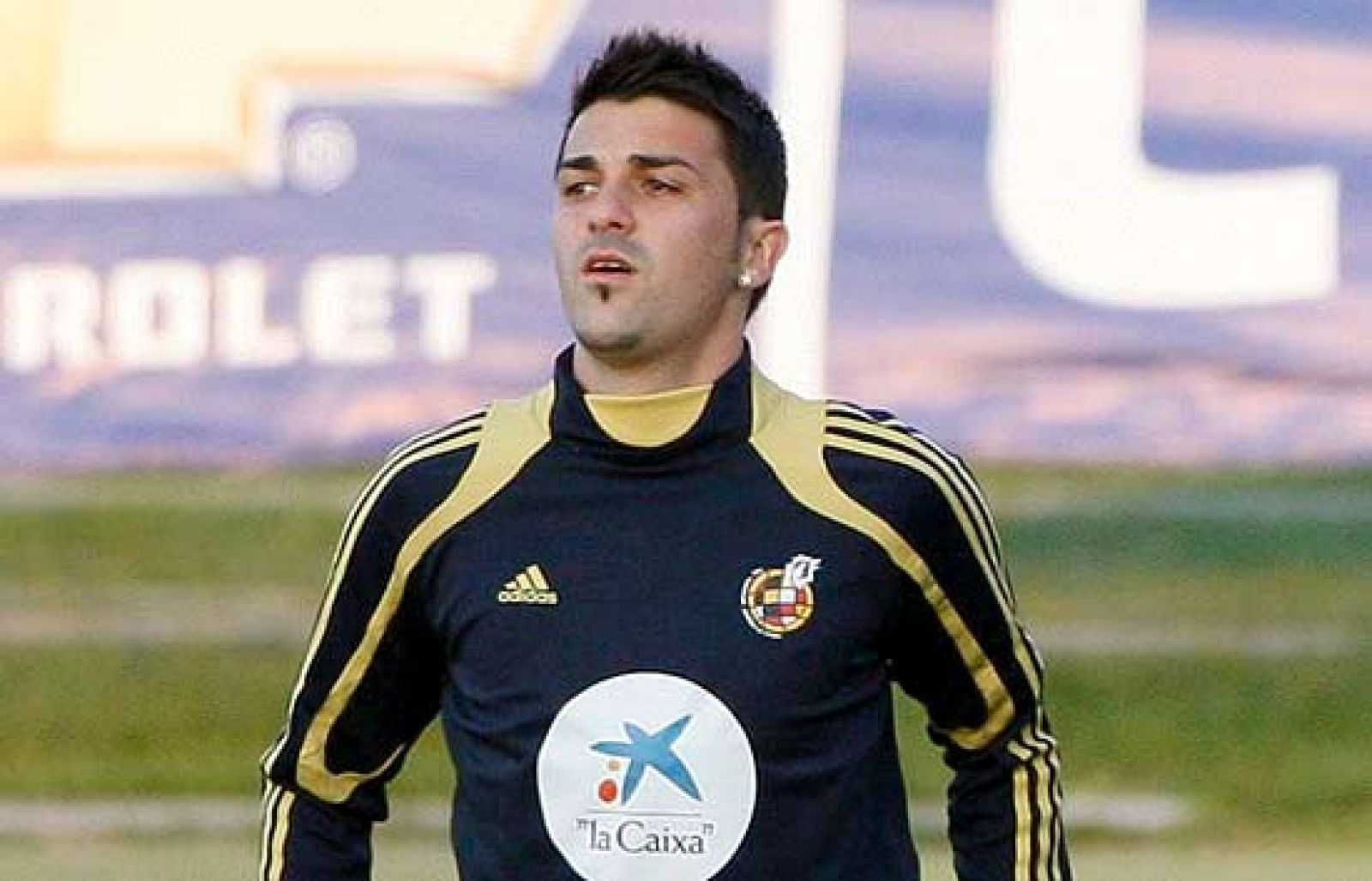 Los jugadores de la selección han realizado esta mañanaun suave entrenamiento. Del Bosque podrá contar con todos los convocados. David Villa está listo para jugar ante Turquía.