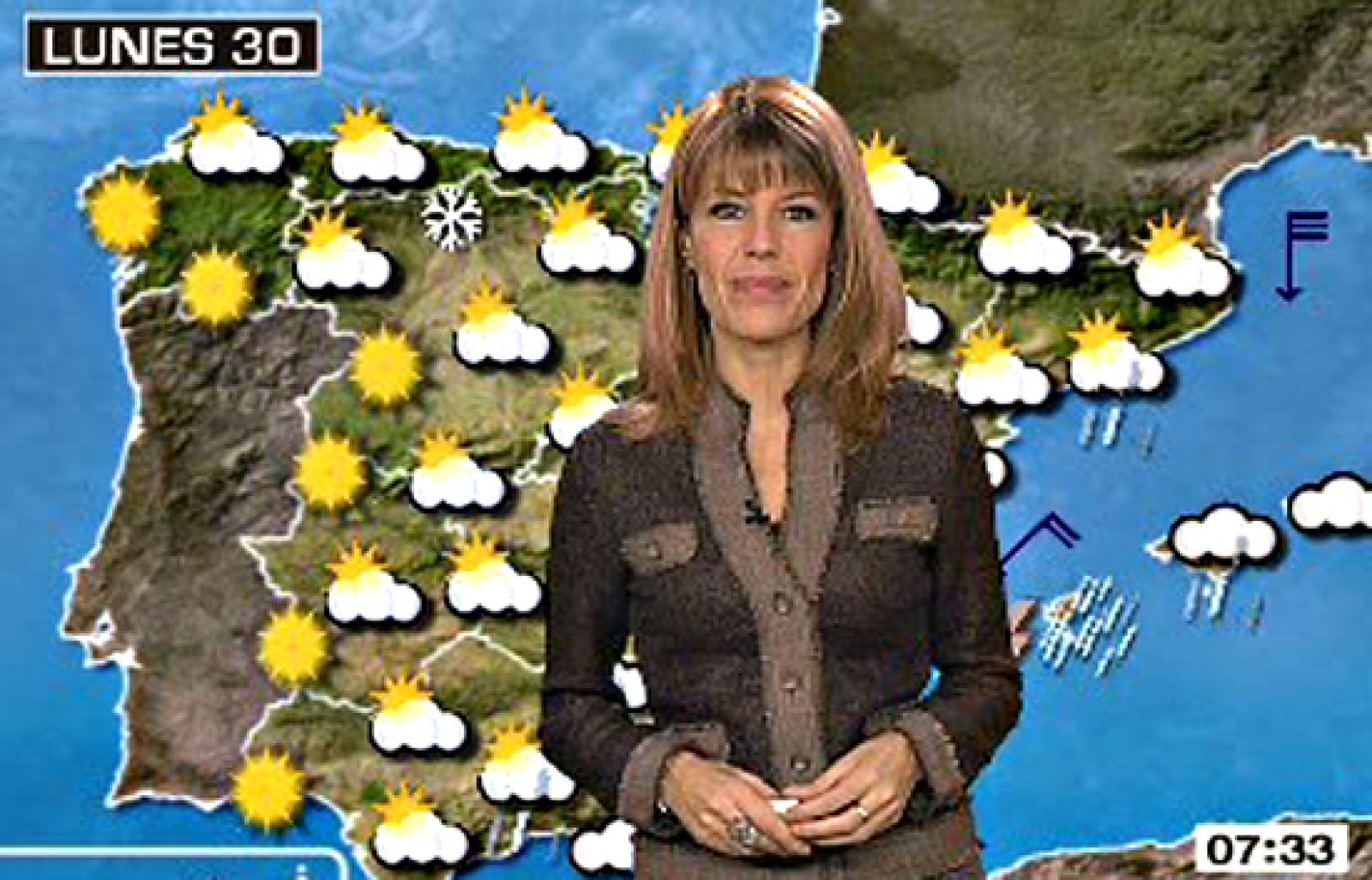 Frío y lluvia en el sureste peninsular