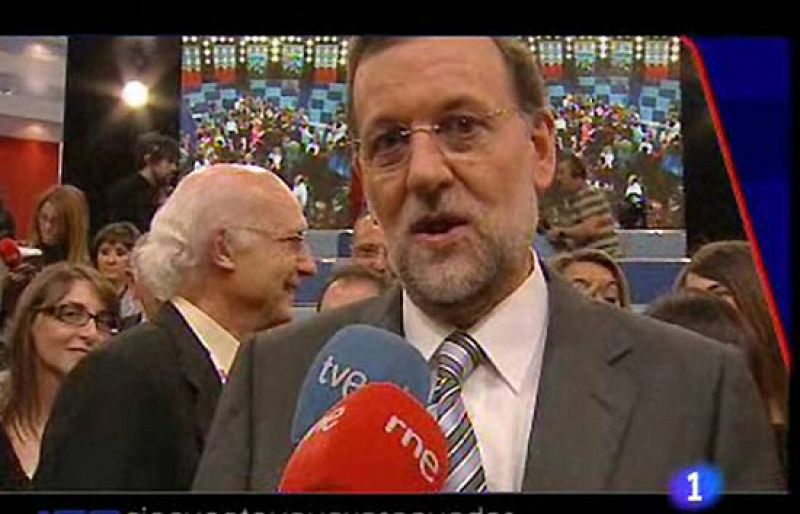Mariano Rajoy: "No es fácil un programa como éste, pero es muy reconfortante"