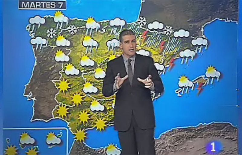 Semana Santa con lluvias en el norte y buen tiempo a partir del miércoles en el resto del país