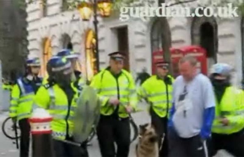 El hombre que falleció en las protestas del G-20 fue agredido poco antes por la policía
