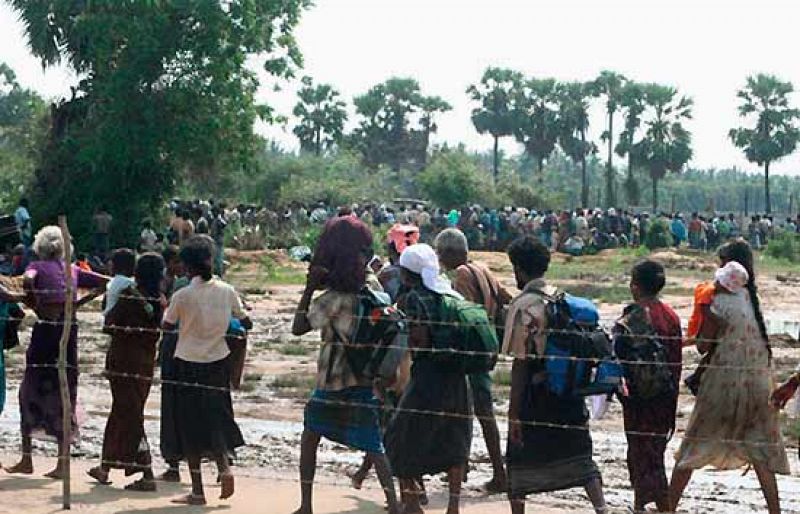 Rebeldes tamiles de Sri Lanka acusan al Gobierno militar de matar a más de 1.000 civiles