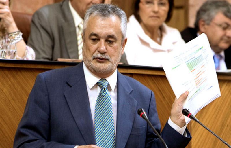 Griñán, investido presidente de la Junta de Andalucía con el voto en contra de PP e IU