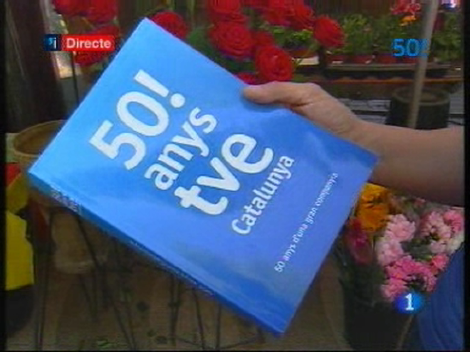 TVE Catalunya presenta a Sant Jordi el llibre dels seus 50 anys