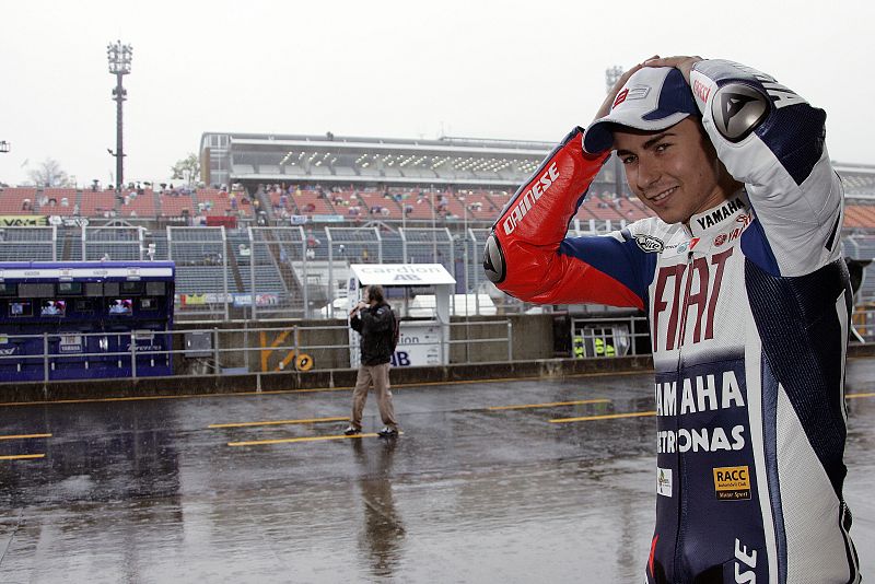 Lorenzo: "Esto no era lluvia, era algo torrencial"