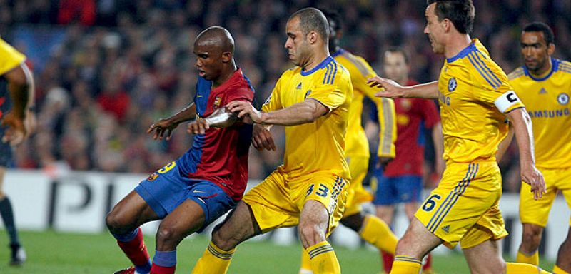 El Barça se topa con el Chelsea