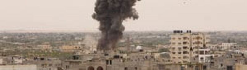 Dos palestinos muertos y cuatro heridos en ataques aéreos israelíes sobre Gaza