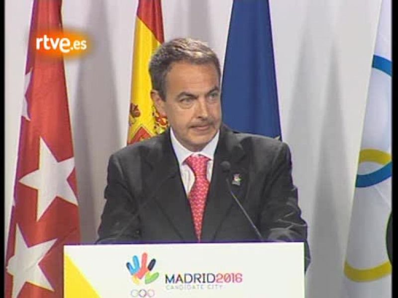 Zapatero: "Madrid no estará sometida a las circunstancias económicas"