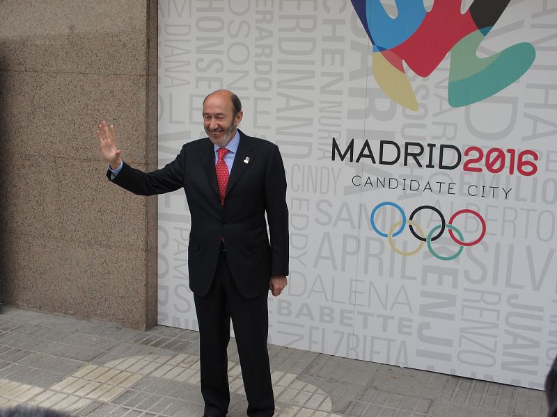 Rubalcaba: "Los Juegos de Madrid serán seguros"