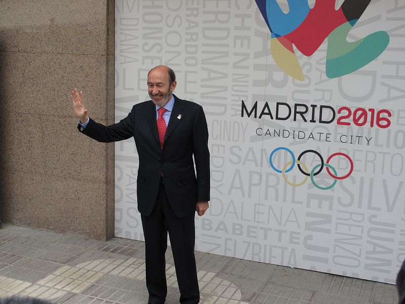 Rubalcaba: "Los Juegos de Madrid serán seguros"