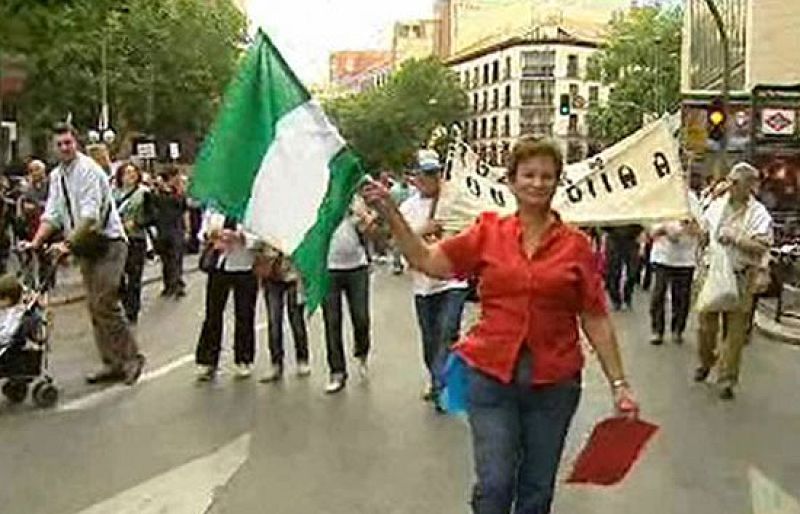 Los afectados por el caso Fórum y Afinsa salen a la calle para pedir una solución tres años después