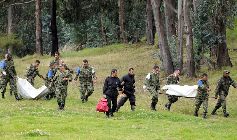 Las FARC matan a siete soldados colombianos en una emboscada cerca de la frontera con Ecuador