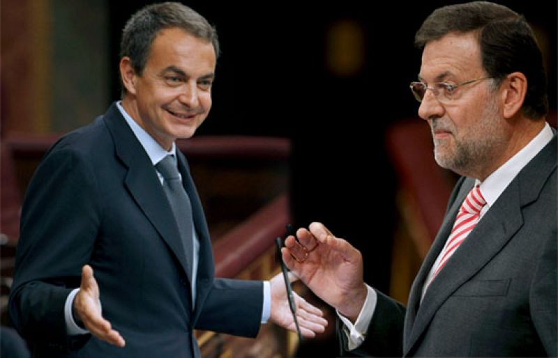 Zapatero denuncia que Rajoy "usa" electoralmente la crisis y éste le acusa de ser "el problema"