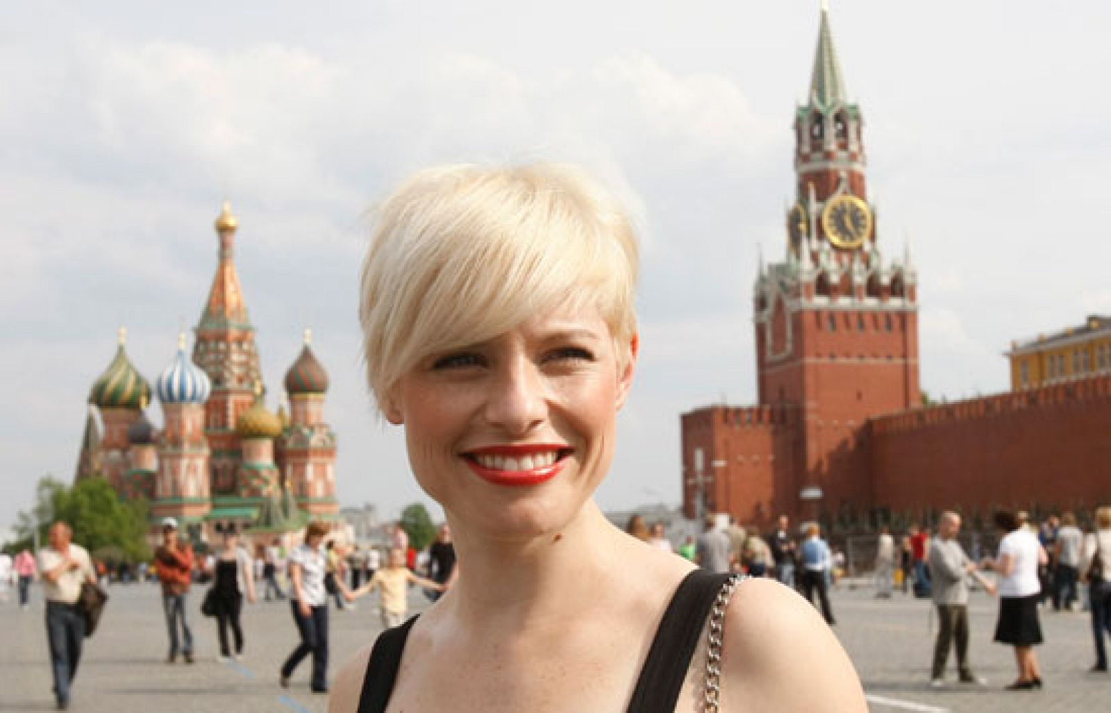 Eurovisión 2009 - Soraya de turismo por Moscú - Eurovisión | Ver