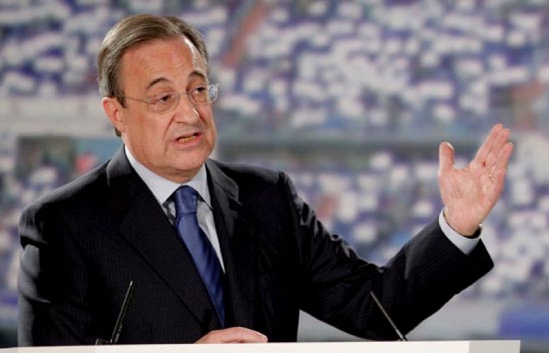Florentino Pérez anuncia su candidatura a la presidencia