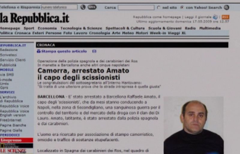 Prisión para el jefe de la camorra napolitana detenido el sábado en Marbella