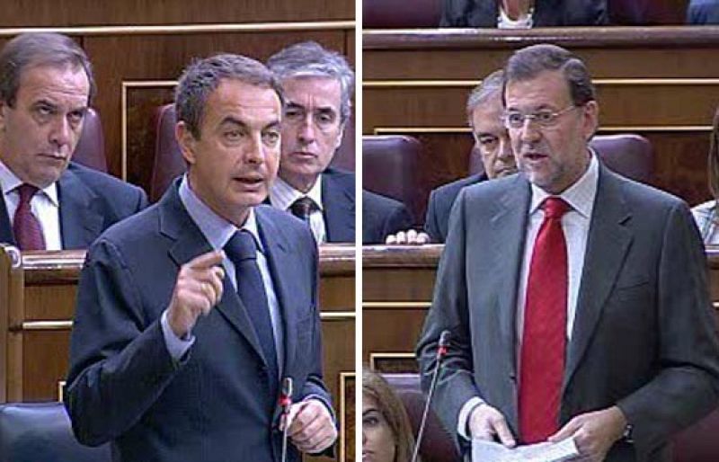 Zapatero dice que la caída del PIB del 3% es "menos negativa" que en otros países de la UE