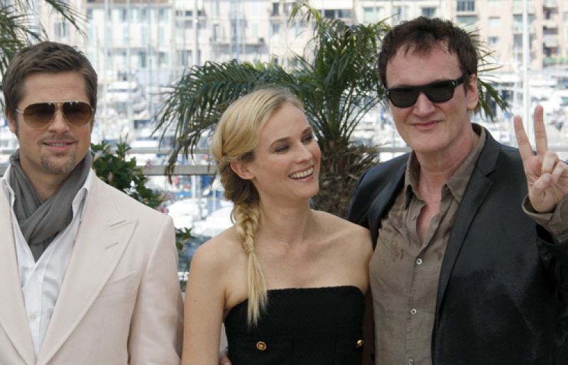 Las tropas 'bastardas' de Tarantino desembarcan en La Croisette