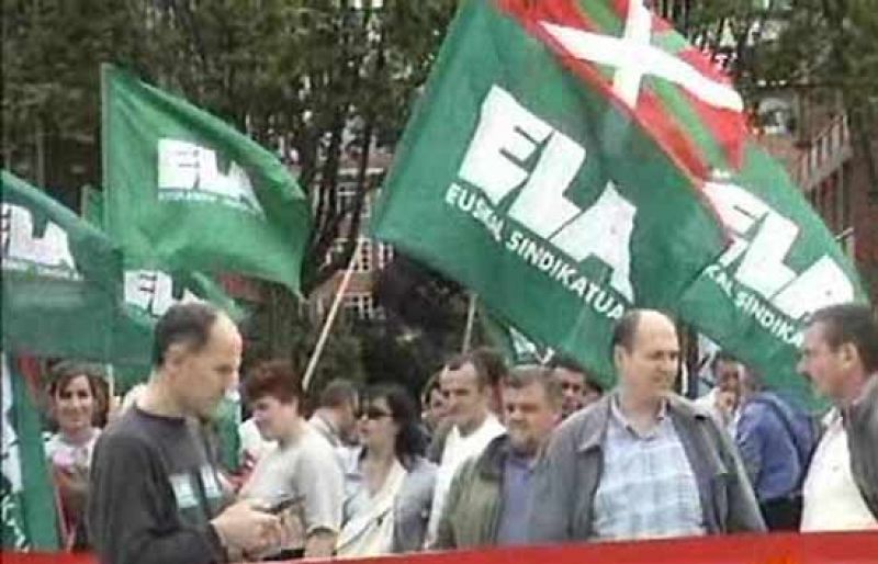 Primera huelga general en Euskadi con Patxi López como lehendakari