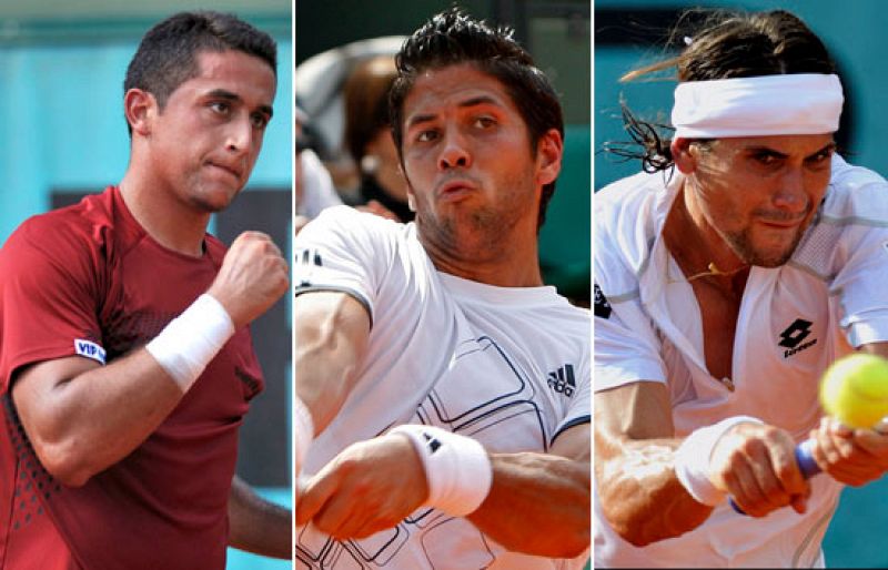 Verdasco, Almagro y Ferrer, primeras victorias