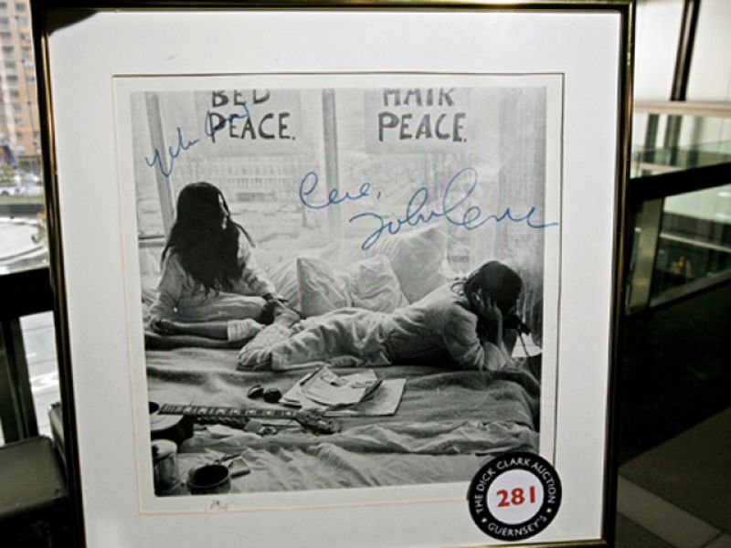 Se cumplen 40 años del encierro por la paz de John Lennon y Yoko Ono