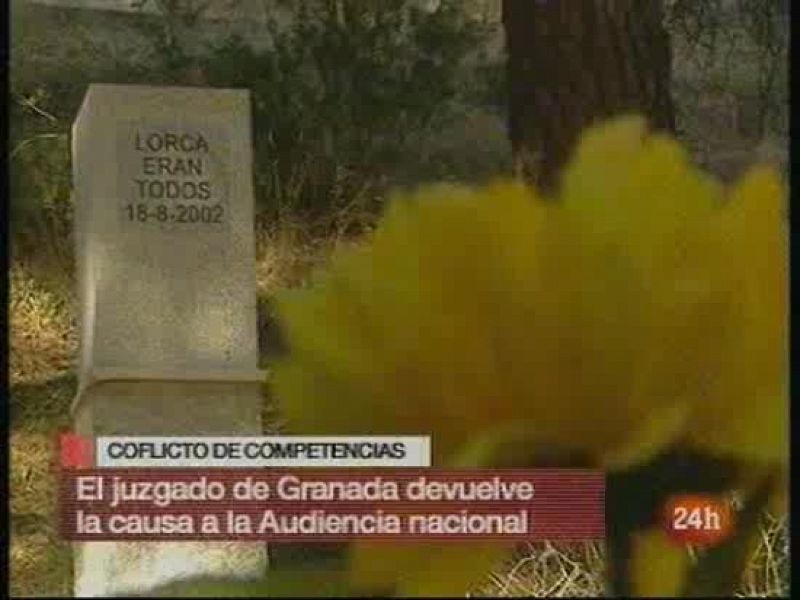 Un juzgado de Granada se niega a actuar en el caso de la apertura de la fosa de García Lorca