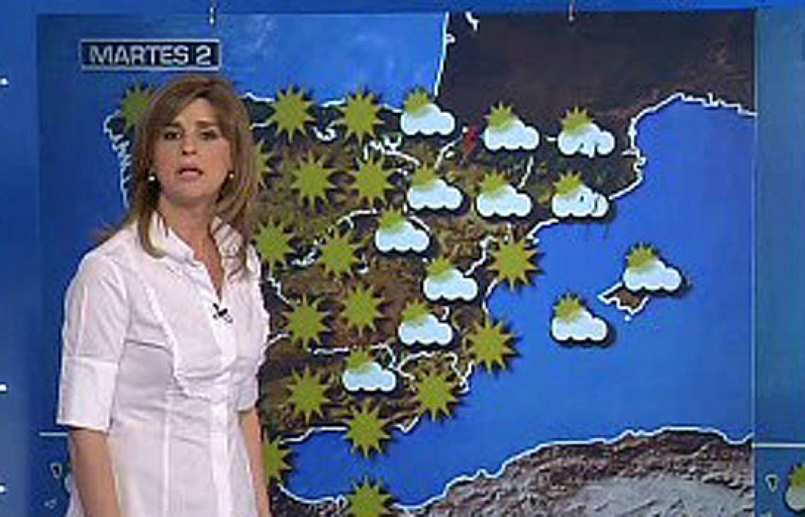 Las temperaturas siguen en ascenso mientras las nubes pueden provocar precipitaciones en la mitad este peninsular, sobre todo en Cataluña, y en las islas Baleares.