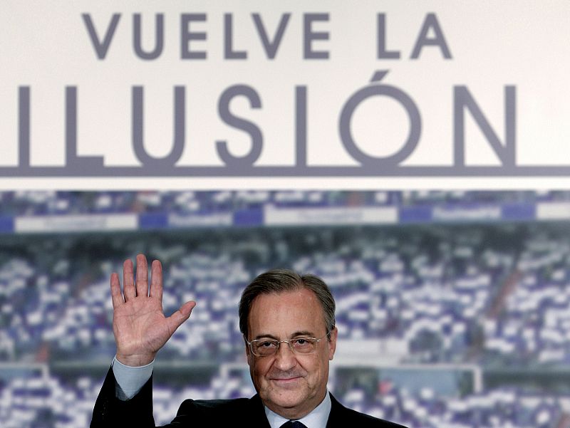 Florentino Pérez, un presidente con pasado