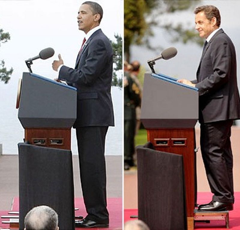 Sarkozy quiere estar a la altura de Obama