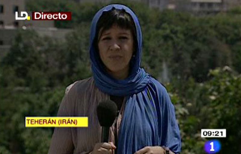 El equipo de TVE en Irán: "No podemos sacar la cámara, ni grabar, somos testigos incómodos"