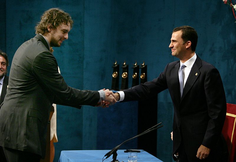 La FEB propone a Gasol para el Príncipe de Asturias