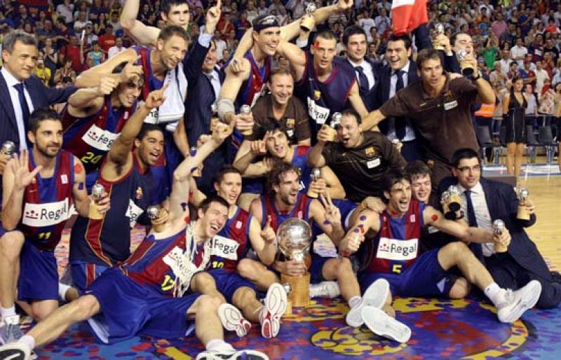 El Barça, campeón de la ACB