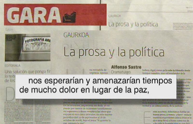 La Fiscalía admite que la sentencia del TC impone "cierta limitación" para investigar a Sastre