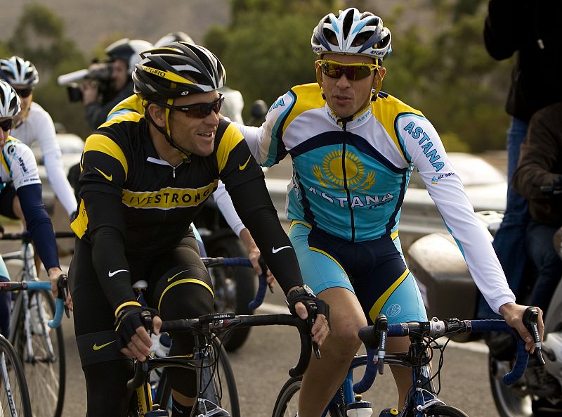Contador liderará a Armstrong y Leipheimer