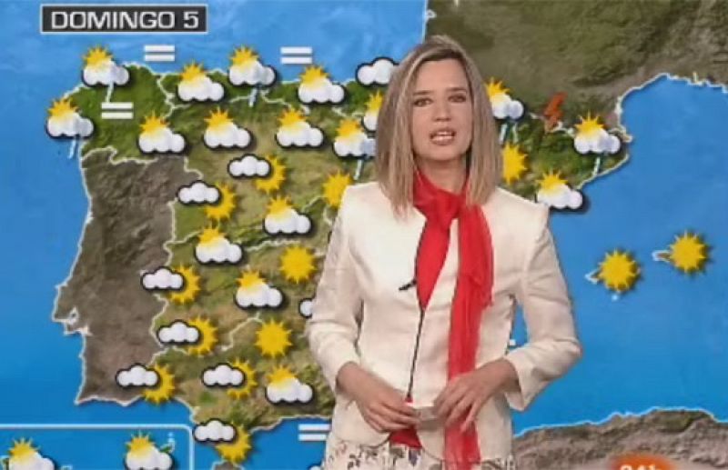 Lluvias para este domingo en el norte