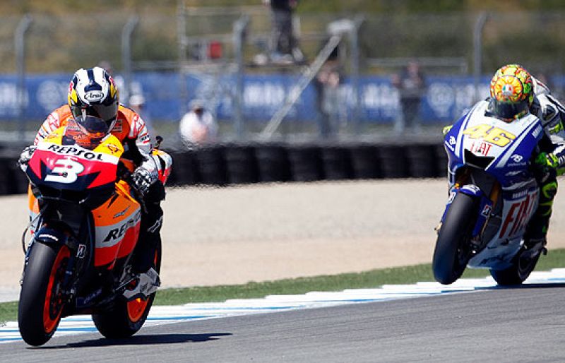 Pedrosa da la campanada