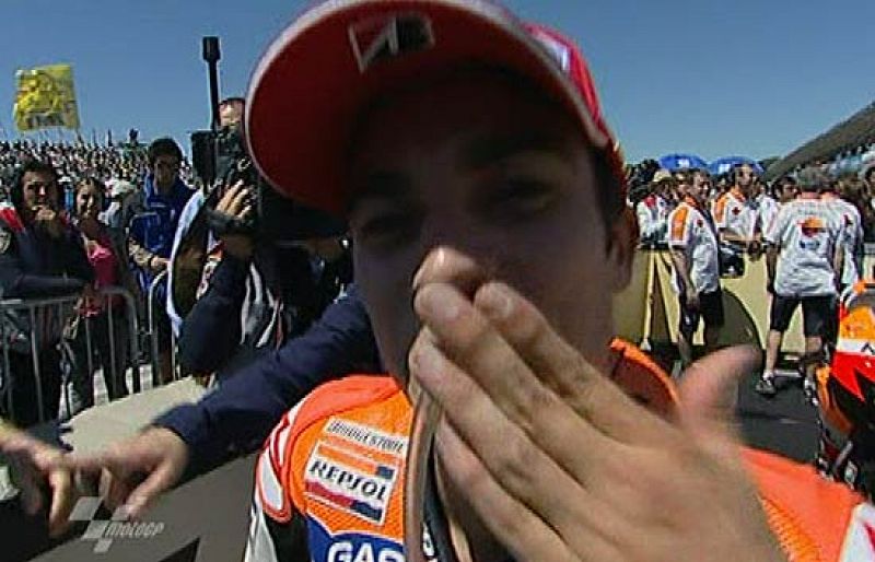 Rossi: "No esperaba que Dani fuera tan rápido"
