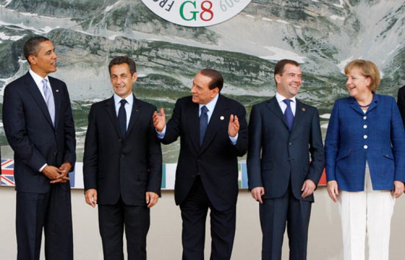 El G-8 acuerda reducir las emisiones de CO2 de los países industrializados un 80% antes de 2050