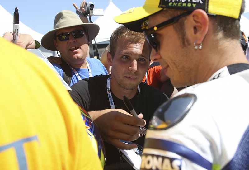Valentino Rossi regresa con las pilas cargadas