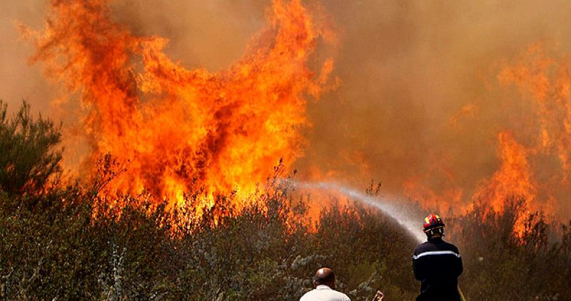Los incendios arrasan hasta julio de 2009 el mismo número de hectáreas que en todo 2008