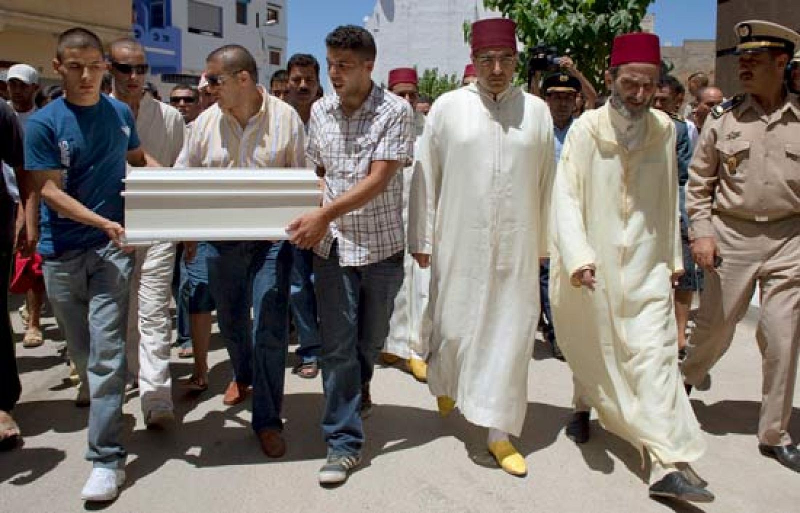 Entierran en Marruecos a Rayan | Ver