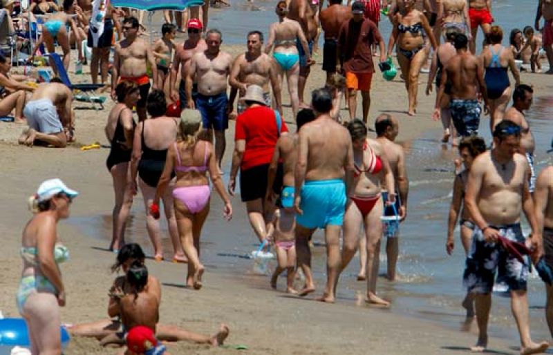 La llegada de turistas extranjeros a España cae un 11,4% en el primer semestre