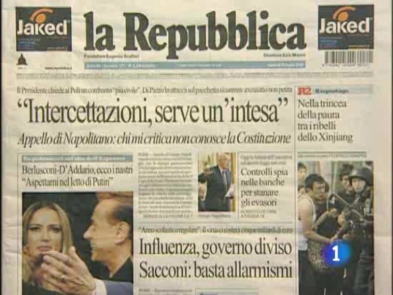 Más de la mitad de los italianos no confían en Berlusconi, según una encuesta