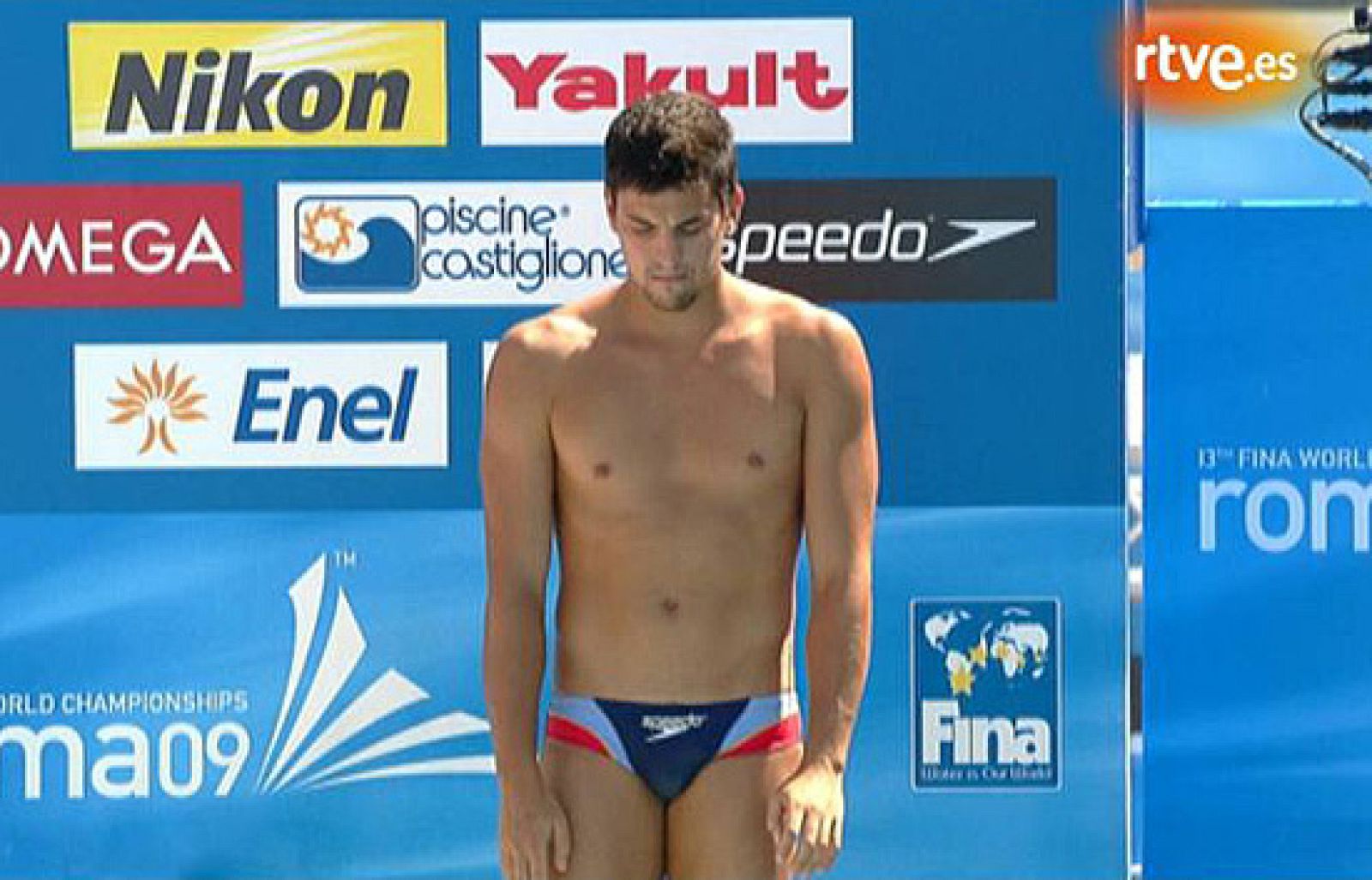 Javier Illana acabó séptimo en la final de saltos desde tres metros.